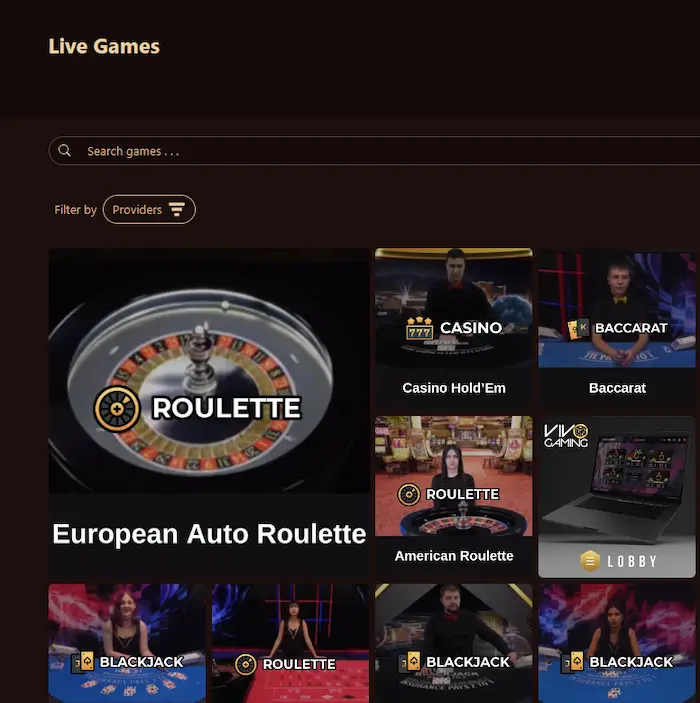 BetCave Casino live